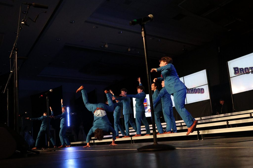 Reveillon from Jackson Preparatory School performing on stage