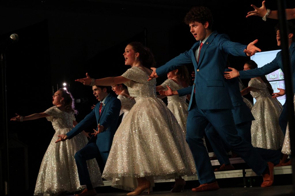 Reveillon from Jackson Preparatory School performing on stage