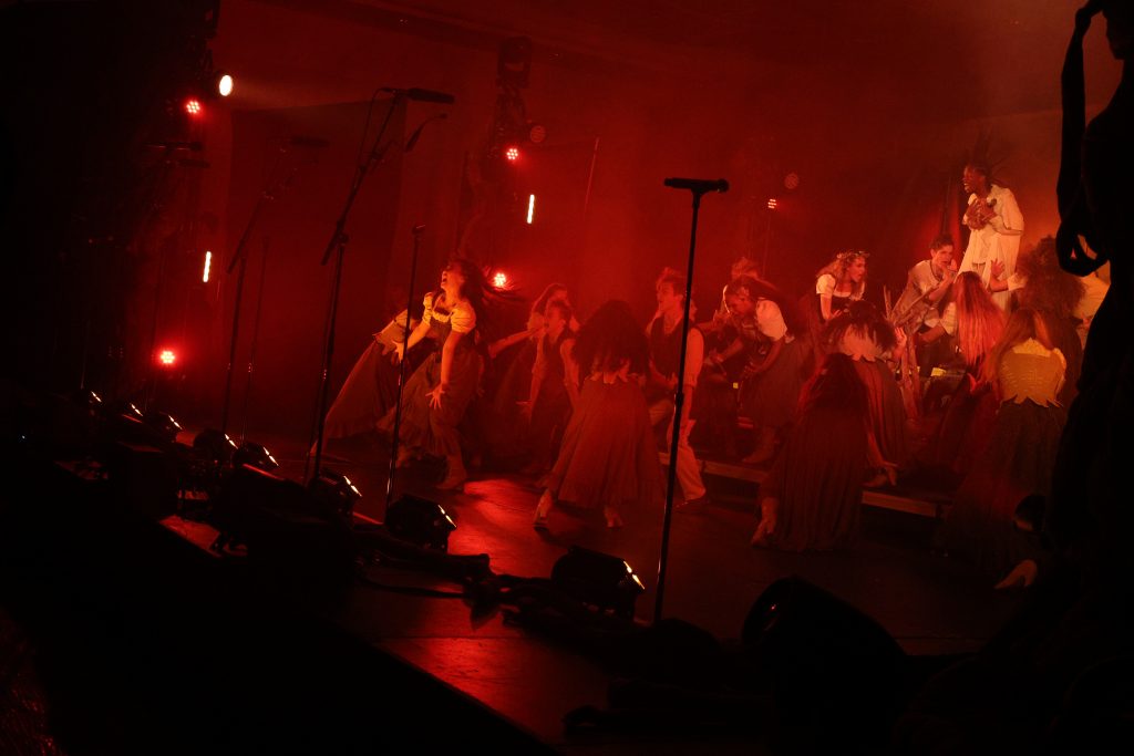 Sound FX from Los Alamitos High School performing on stage