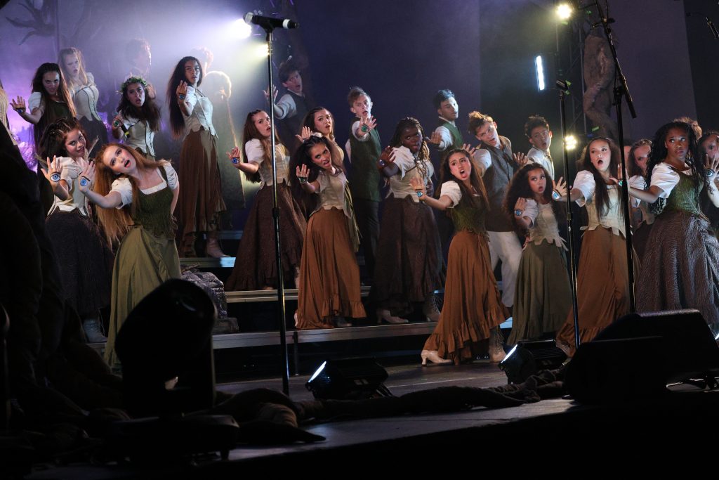 Sound FX from Los Alamitos High School performing on stage