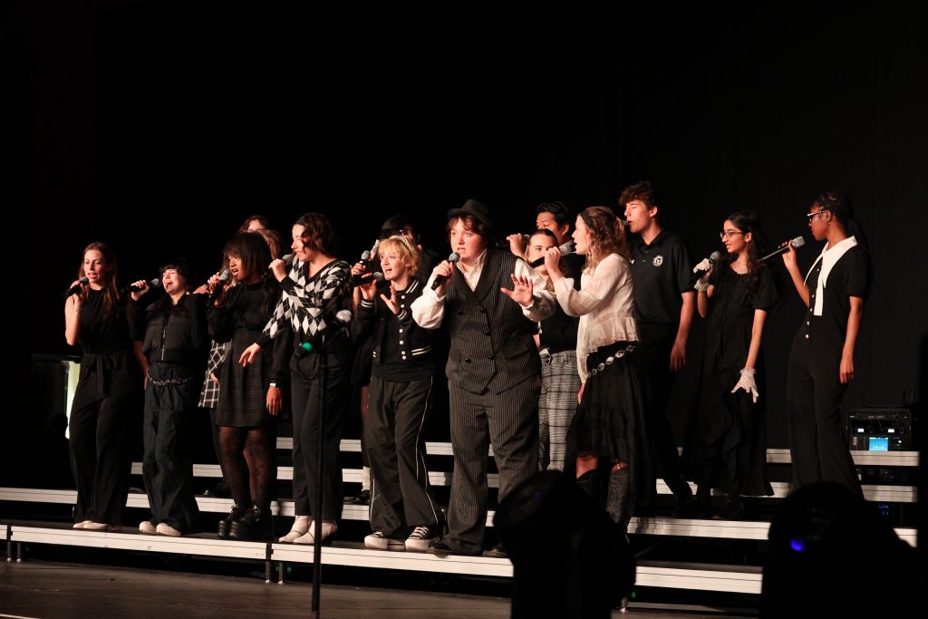 Soundscapes from Madison Central High School performing on stage