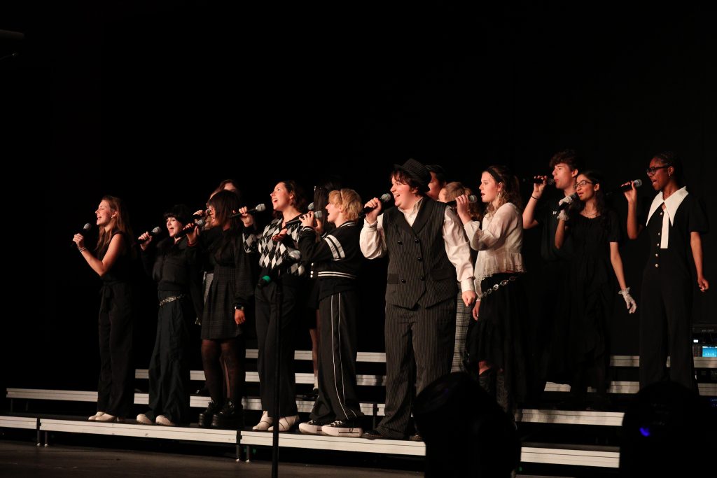 Soundscapes from Madison Central High School performing on stage